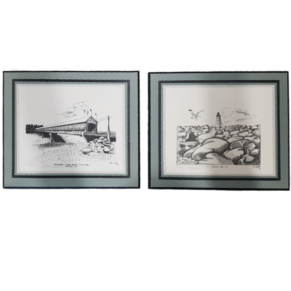 Framed Black and White Art Prints Set - Picture 16 of 16